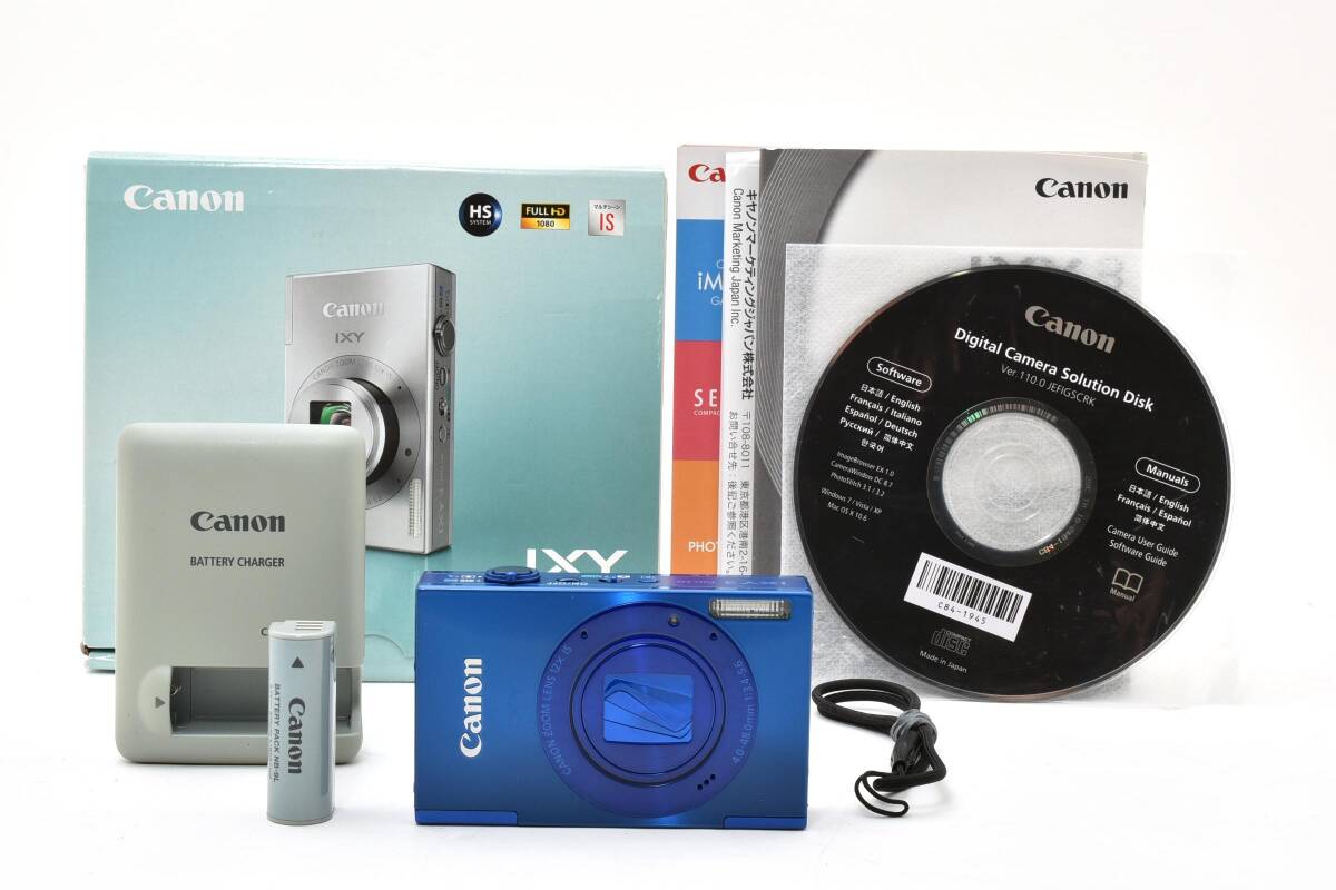 キヤノン Canon IXY3 ブルー #Y18JU26891G-8拍卖