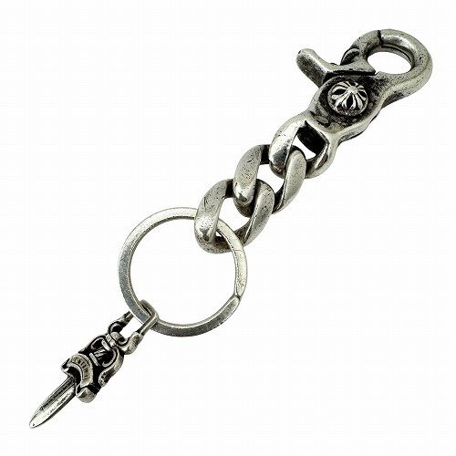 【中古】|CHROME HEARTS クロムハーツ CLP CHN CLASSIC-S ショートクラシックリンク キーチェーン シルバー拍卖