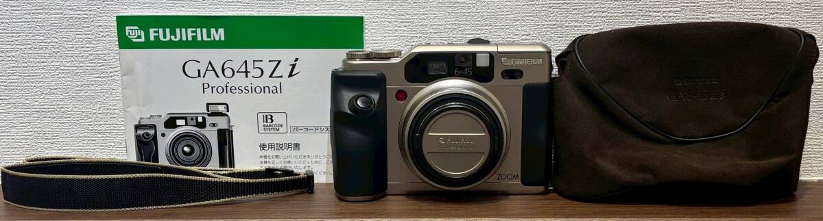 #7252【現状品 通電・動作未確認】 FUJIFILM GA645Zi Professional SUPER-EBC FUJINON 55-90mm 付属品有 フジフィルム フィルムカメラ拍卖