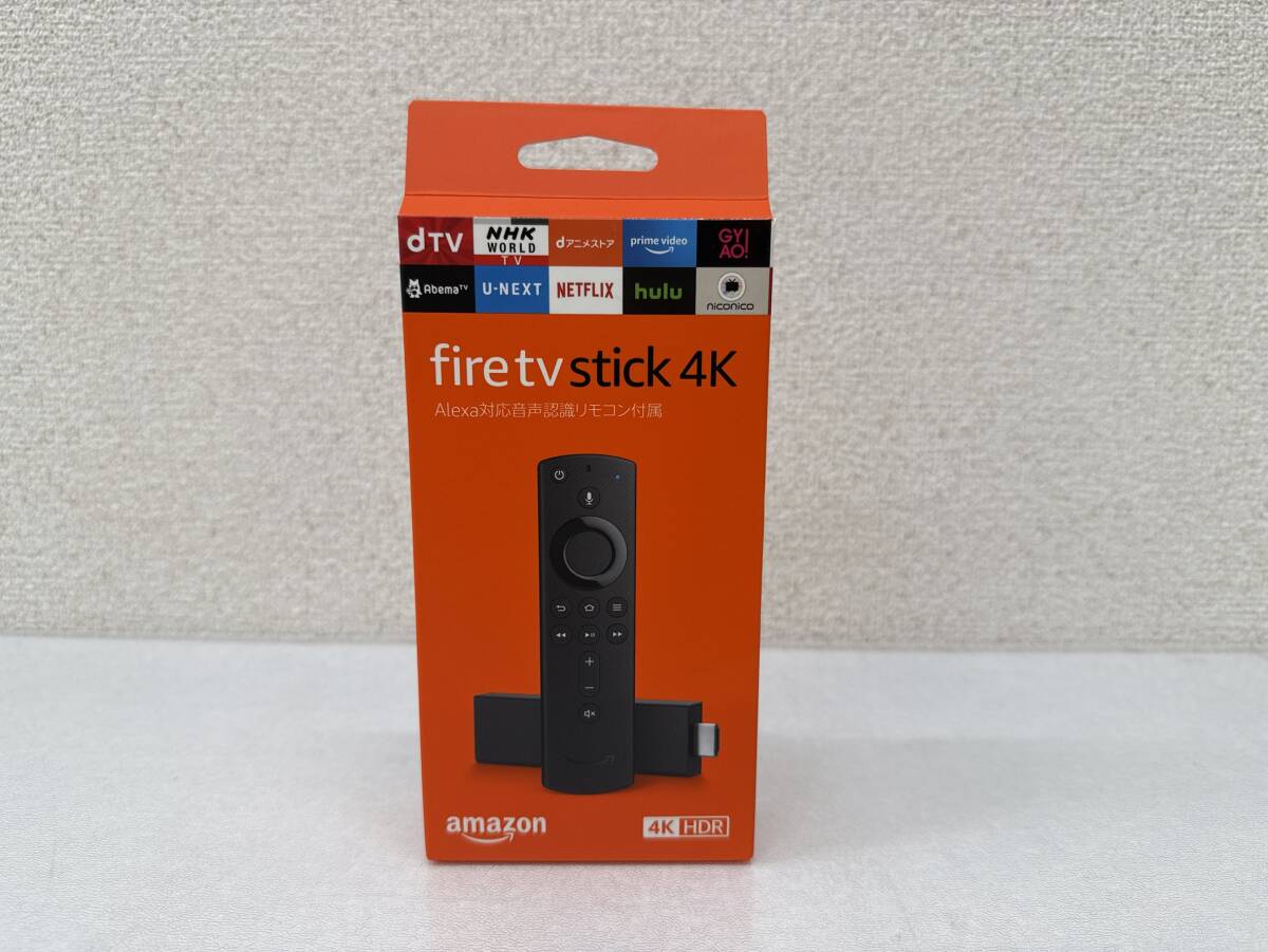 amazon アマゾン fire tv stick 4K(第1世代) Alexa対応音声認識リモコン付属 ファイヤースティック拍卖