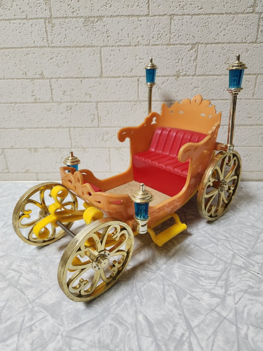 昭和レトロ ツクダオリジナル 着せ替え人形 ふしぎっ子エミちゃん おとぎの馬車 プラスチック ソフビ 当時物 ヴィンテージ アンティーク拍卖