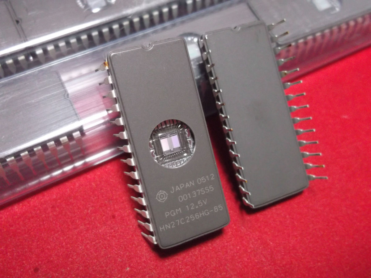 新品★24個★日立(HITACHI)★EPROM★HN27C256HG-85拍卖