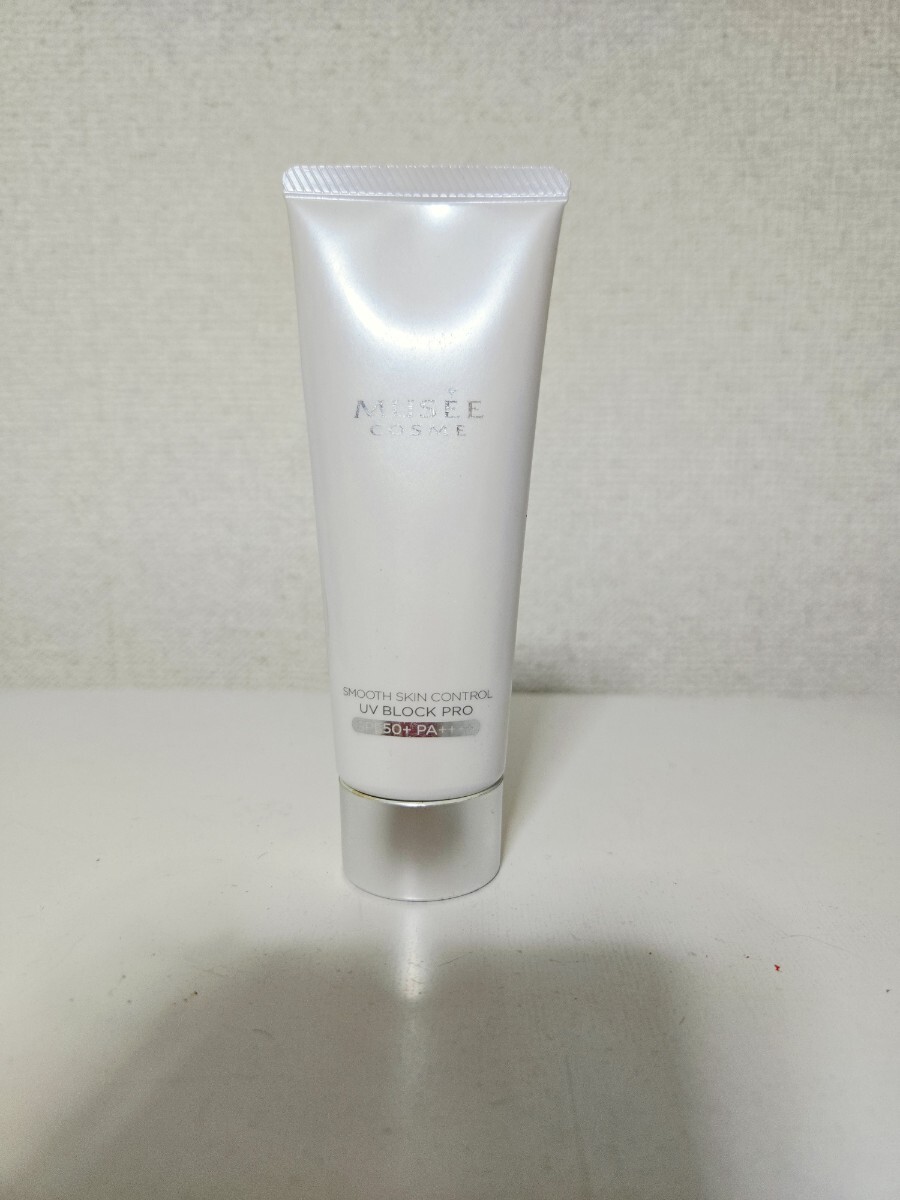 ミュゼコスメ スムーススキンコントロールUVブロックプロ 日焼け止め乳液 下地 SPF50+PA++++ ウォータープルーフ 3850円 拍卖