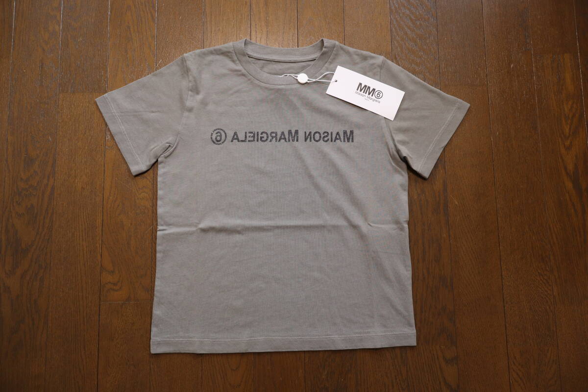 ☆MM6 Maison Margiela/メゾン・マルジェラ☆未使用 Kids & Junior 子供用 M60127 ブランドロゴTシャツ 6 Y 110 cm~拍卖