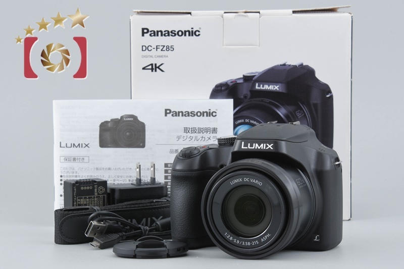 【中古】Panasonic パナソニック LUMIX DC-FZ85 コンパクトデジタルカメラ 元箱付き拍卖