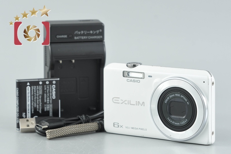 【中古】Casio カシオ EXILIM EX-ZS26 ホワイト コンパクトデジタルカメラ拍卖