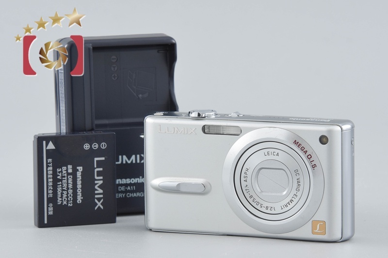 【中古】Panasonic パナソニック LUMIX DMC-FX9 シルキーシルバー コンパクトデジタルカメラ拍卖