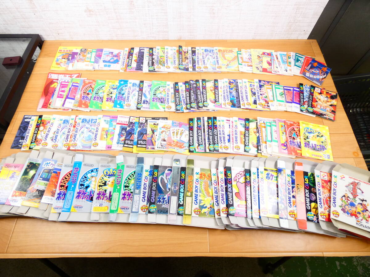 S) ゲームボーイ / ゲームボーイカラー 取扱説明書/箱のみ 大量まとめ ※現状渡し @80 (4)拍卖
