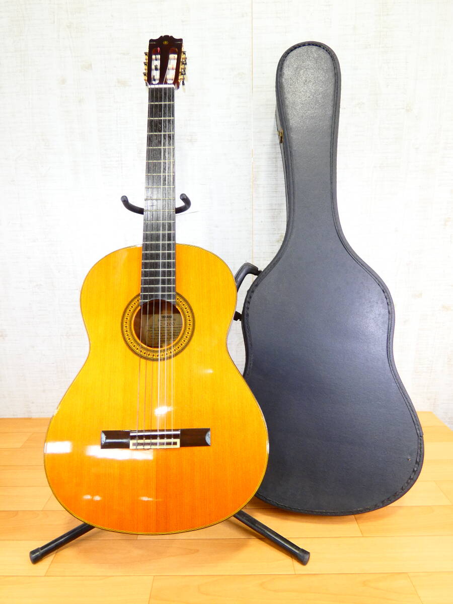 【S) USED!YAMAHA クラシックギター C-200★ヤマハ/ガットギター/ケース付き@170(6)】拍卖