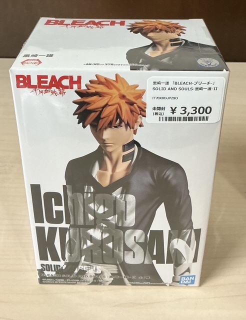 【未開封】黒崎一護 「BLEACH-ブリーチ-」 SOLID AND SOULS-黒崎一護-II拍卖