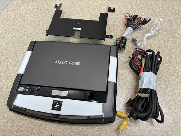 ★☆ アルパイン ALPINE 10.2インチ フリップダウンモニター PCX-R3500B ☆★拍卖