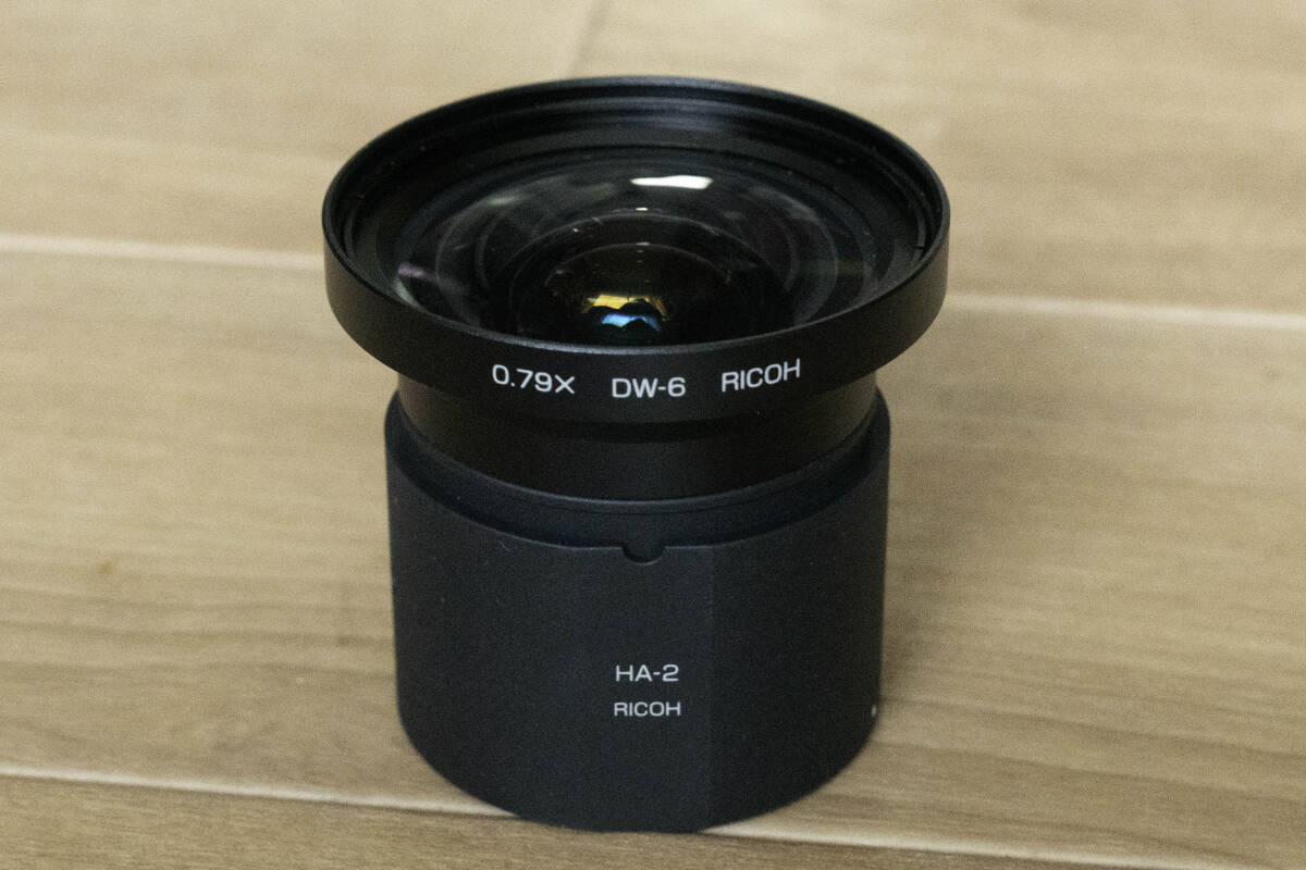 リコー Caplio GX100、GX200用ワイドコンバージョンレンズ DW-6 + HA-2拍卖
