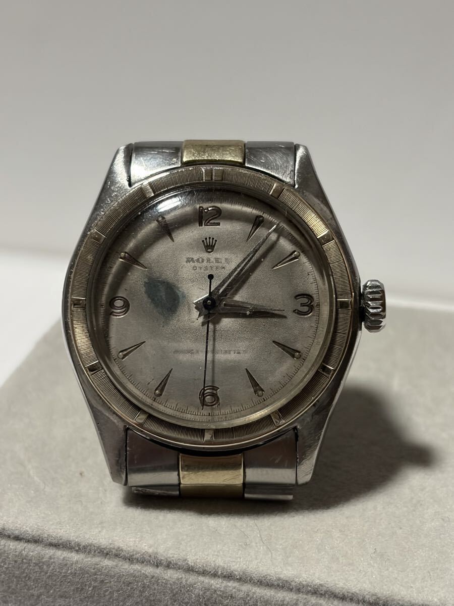 ROLEX OYSTER Ref.4389 手巻き 1940年代 ヴィンテージ ロレックス エンジンターンドベゼル オイスター プレシジョン 腕時計 OYSTER 不動品拍卖