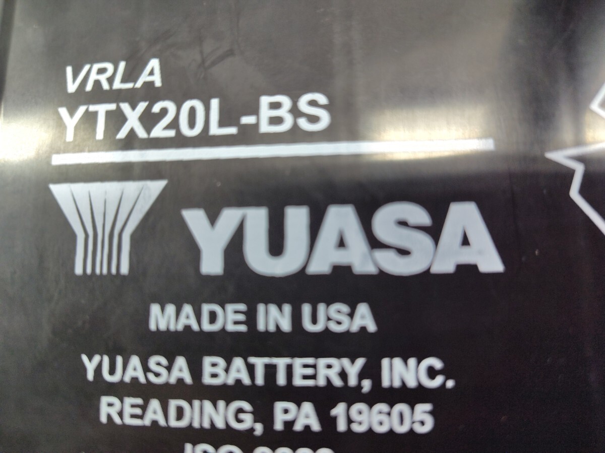 ユアサバッテリーYTX20l-BS未使用品拍卖