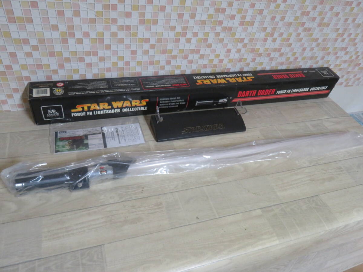 スターウォーズ Force FX Collectible ライトセーバー ダース・モール STAR WARS 元箱/説明書付き 拍卖