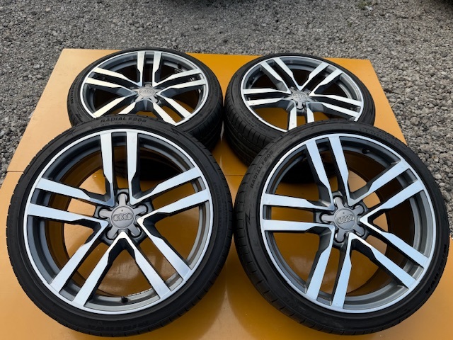 純正アウディ TT TTS TTRS MK3 8S 19インチ 9J+52 8S0601025F SGA-1092 245/35/19 MINERVA拍卖
