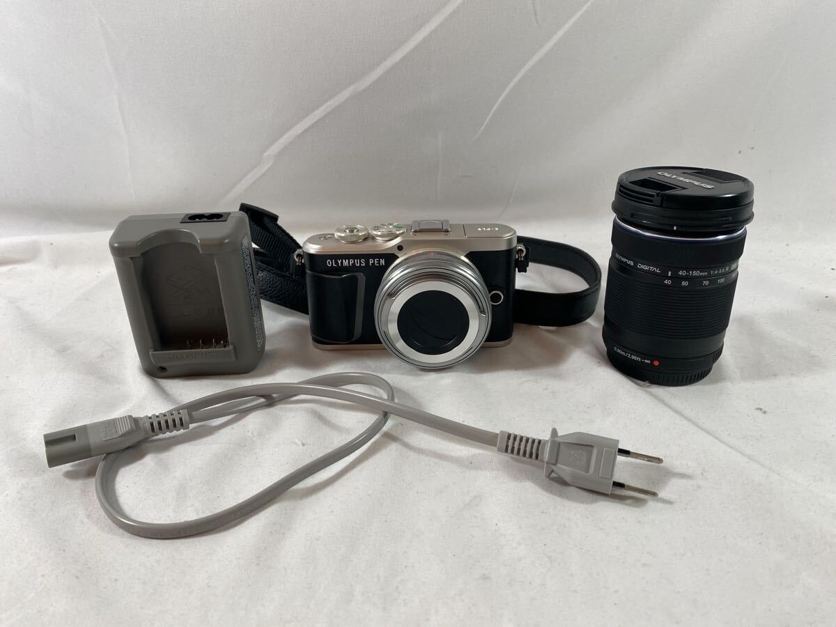 ④ OLYMPUS PEN E-PL9 デジタル一眼レフ デジカメ 通電確認済み 【06110】拍卖