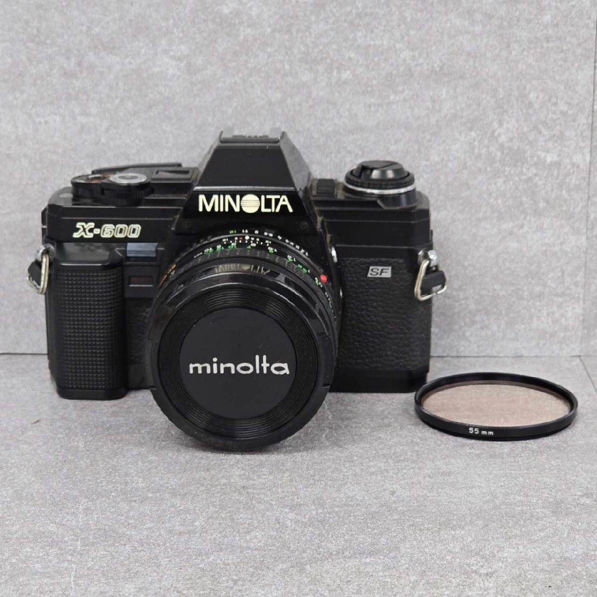 NK5373 MINOLTA ミノルタ X-600 フィルム一眼レフカメラ 現状渡し 中古 ジャンク品拍卖