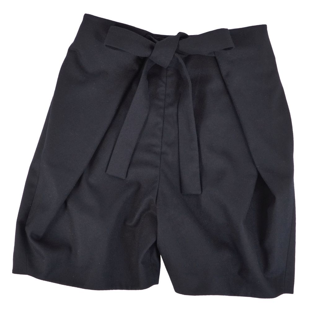 極美品 セリーヌ CELINE パンツ フィービー期 ショートパンツ ウール ボトムス レディース フランス製 34(XS) ブラック cd06do-rm07e38452拍卖
