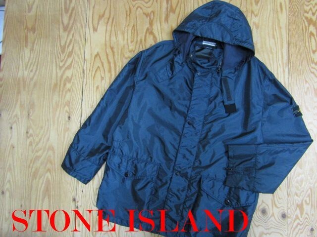 ★ストーンアイランド STONE ISLAND★メンズ フーディナイロンジップコート ネイビー ネオヴィンテージ★R80614007B拍卖