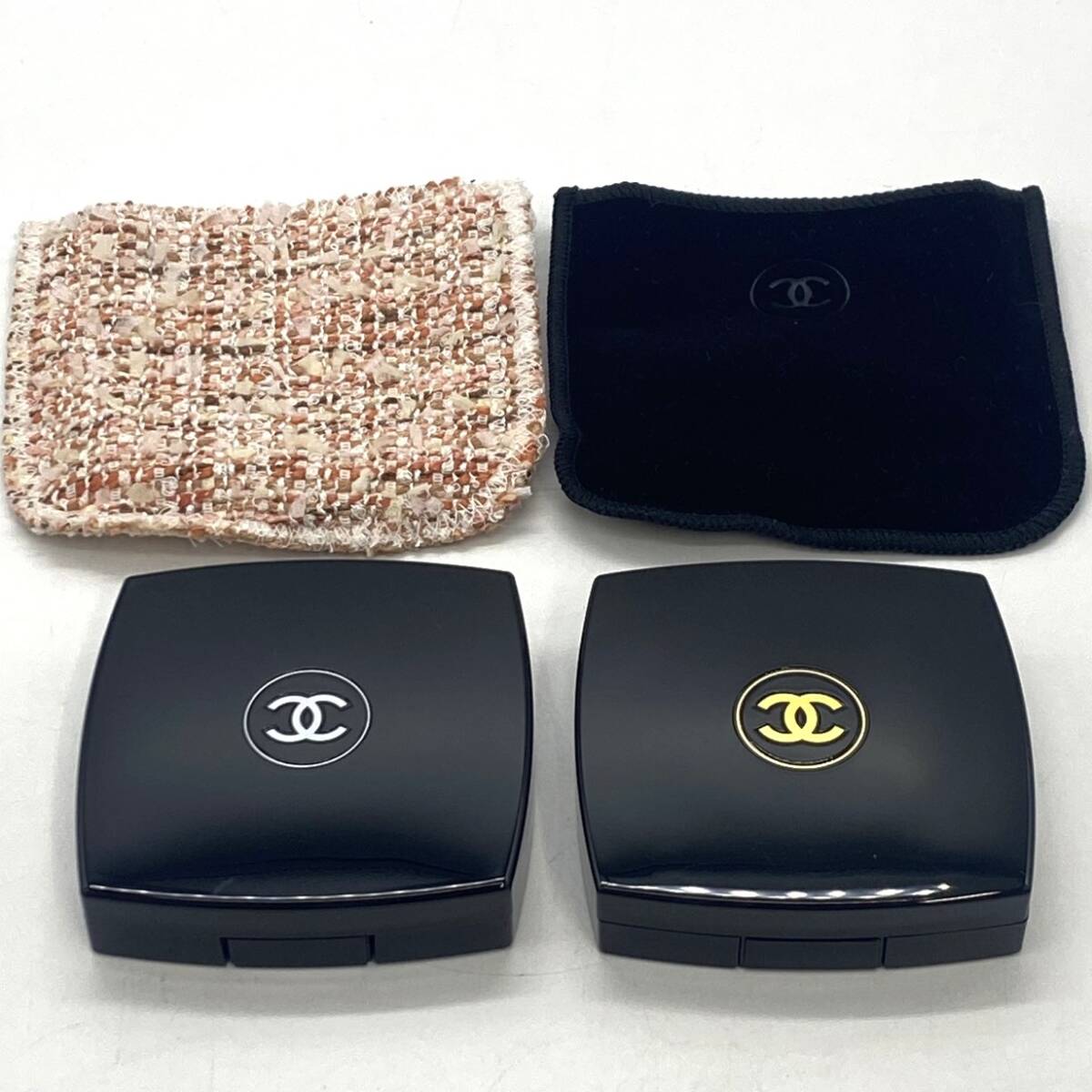 【CHANEL アイシャドウ2個セット】シャネル/レキャトル オンブル/342 ルミエール エ オピュロンス/03 ツイード フォーヴ/中古/美品【3755】拍卖