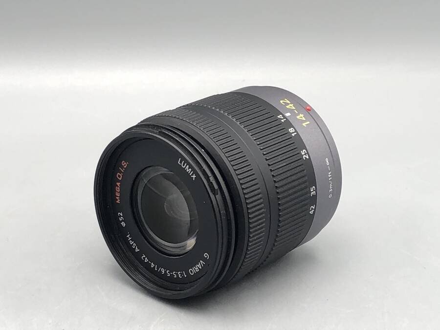 Panasonic LUMIX G VARIO 1:3.5-5.6/14-42 ASPH.MEGA O.I.S. 一眼レフカメラレンズ■一部保証品拍卖