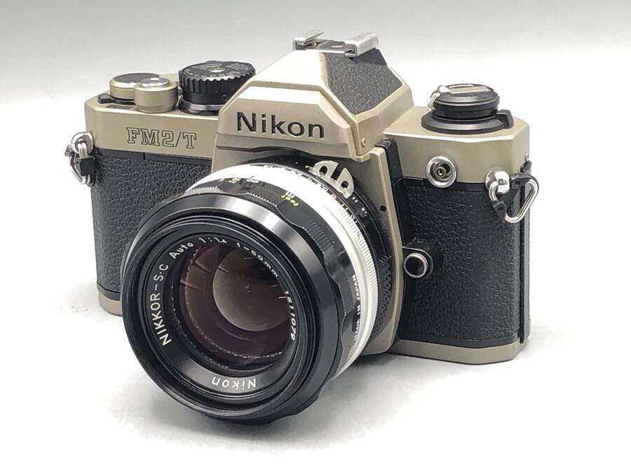 Nikon FM2/T NIKKOR-S・C Auto 1:1.4 f=50mm 一眼レフカメラセット■ジャンク品拍卖
