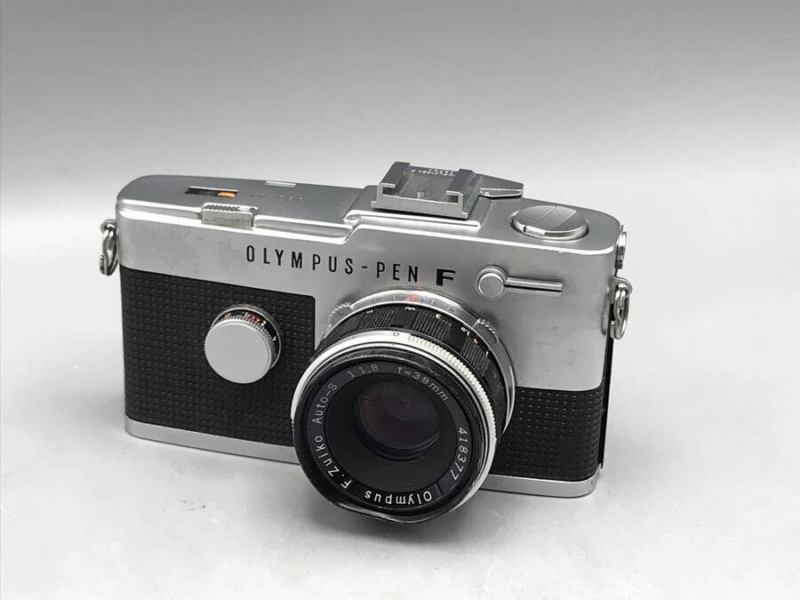 OLYMPUS PEN-FT F.Zuiko Auto-S 1:1.8 f=38mm 一眼レフカメラセット■ジャンク品拍卖
