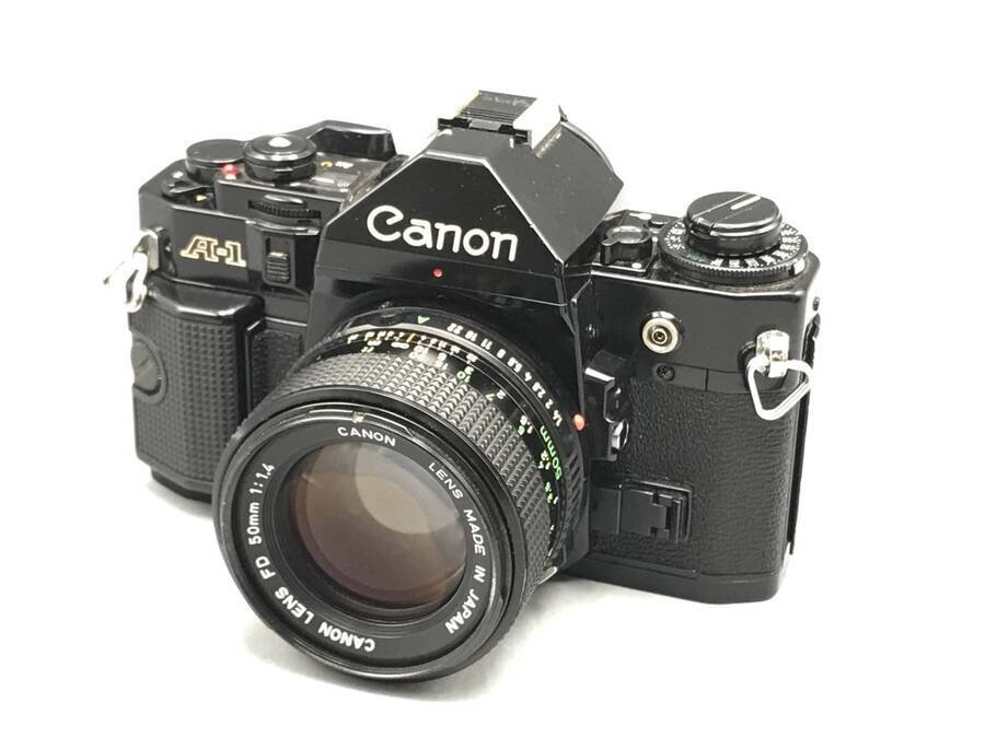 Canon A-1 FD 50mm 1:1.4 一眼レフカメラセット■ジャンク品拍卖