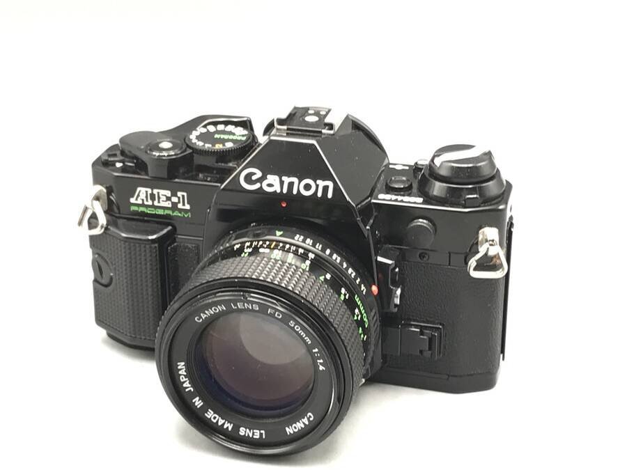 Canon AE-1 PROGRAM FD 50mm 1:1.4 一眼レフカメラセット■ジャンク品拍卖