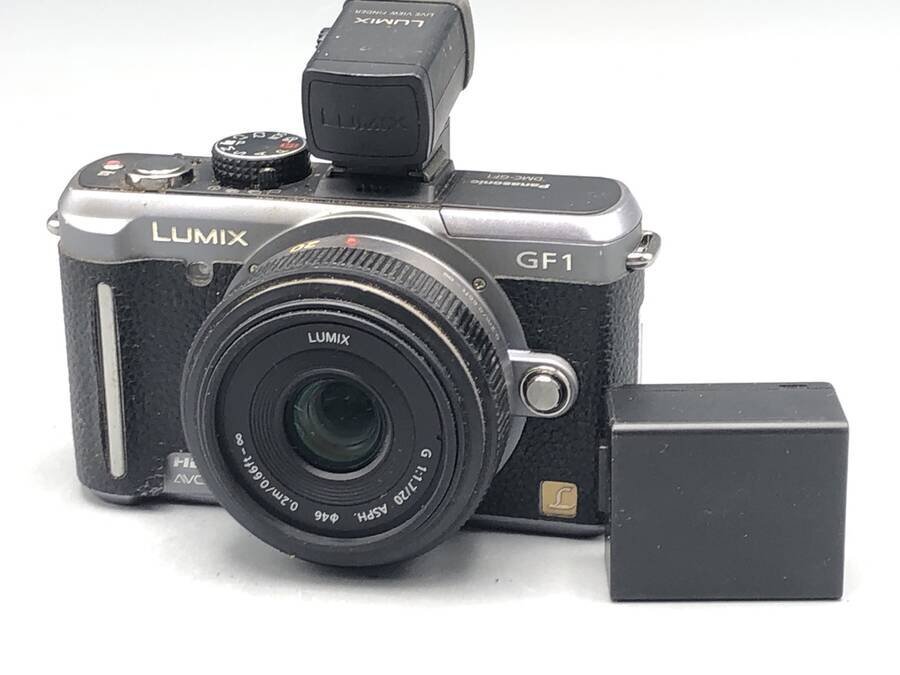 Panasonic LUMIX DMC-GF1 G 1:1.7/20mm ASPH. ミラーレス一眼レフカメラセット■一部保証品拍卖
