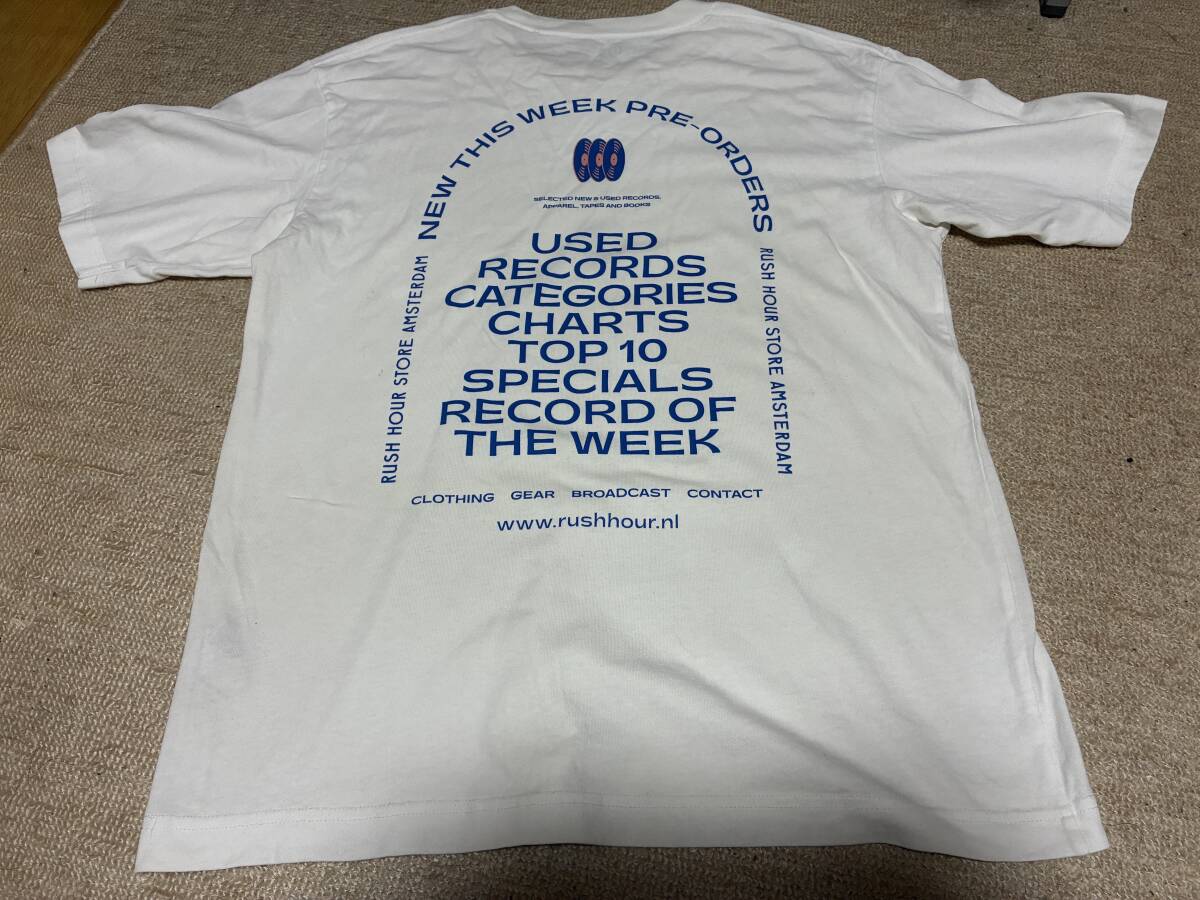 ユニクロUT●世界のレコードショップとのコラボTシャツ●Rush Hour●サイズM●THE WORLD OF RECORD STORE拍卖