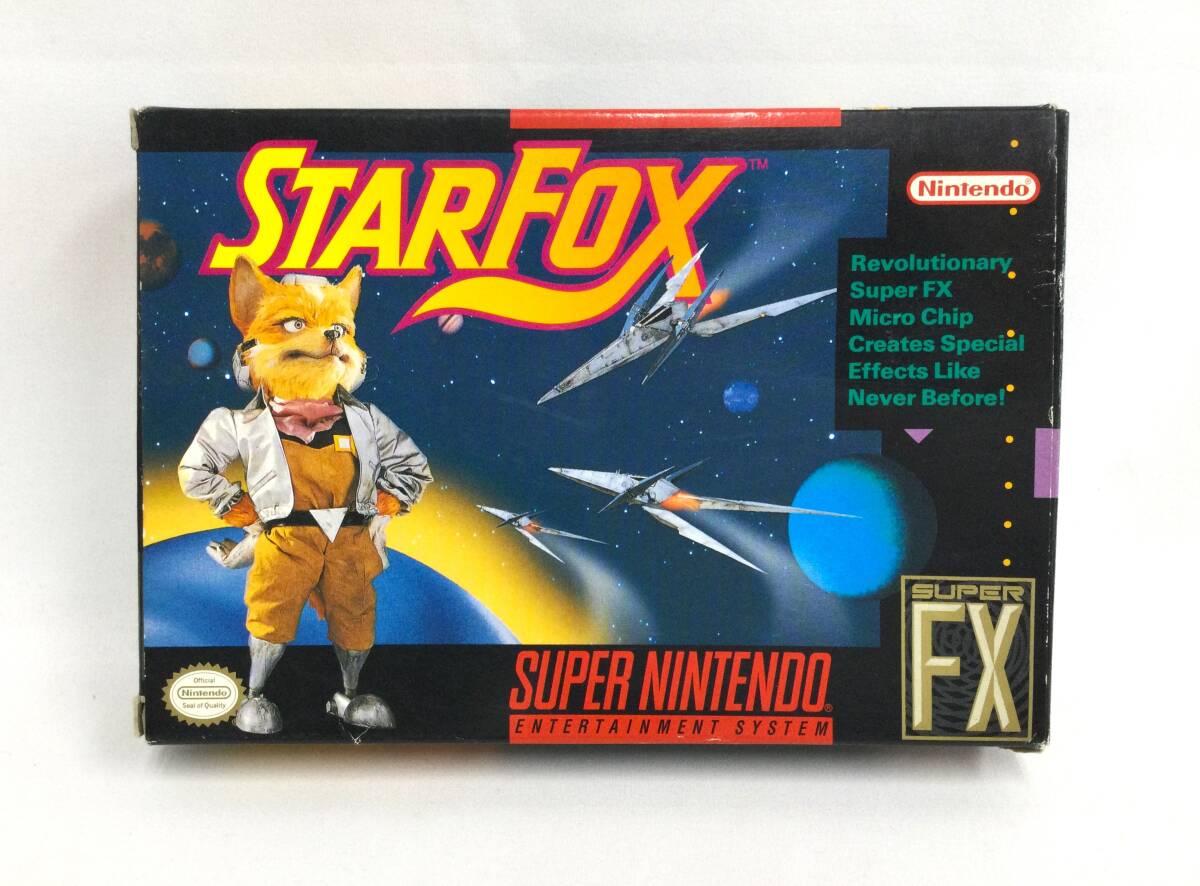 【GM8492/60/0】海外版 SNESソフト★STAR FOX (スターフォックス)★スーパーニンテンドー★スーパーファミコン★SFC★レトロゲーム★拍卖