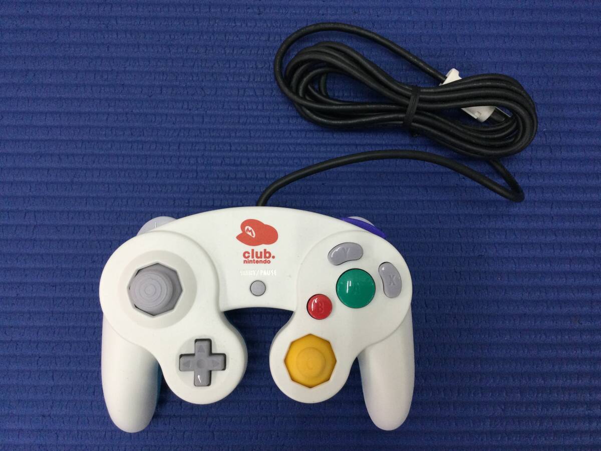 【GB4558/60/0】動作確認済★ゲームキューブ コントローラー クラブニンテンドー 限定モデル★非売品★club. nintendo★ニンテンドー★GC★拍卖
