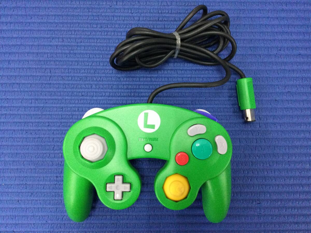 【GB4559/60/0】動作確認済★ゲームキューブ コントローラー ルイージ モデル★非売品★クラブニンテンドー限定★GC★GAMECUBE★Nintendo★拍卖
