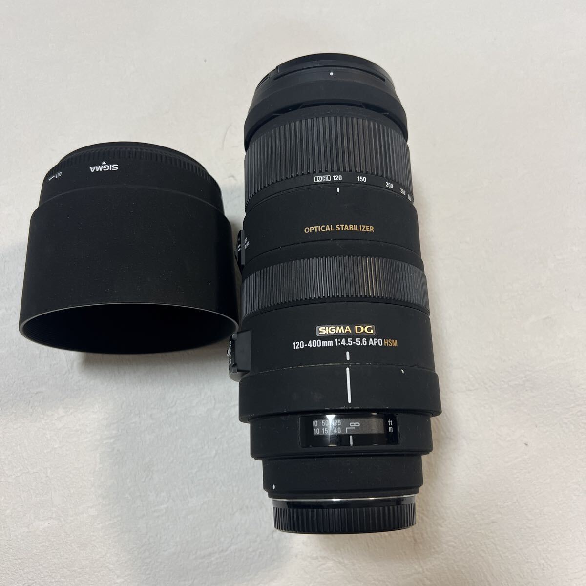 シグマ SIGMA APO 120-400mm F4.5-5.6 DG OS HSM (ニコンF用) 一眼カメラ用レンズ(オートフォーカス)拍卖