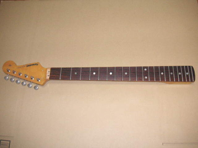 Fernandes ロックナット式 ロ-ズネック ツバ出し22F 80年代中期 中古品 拍卖