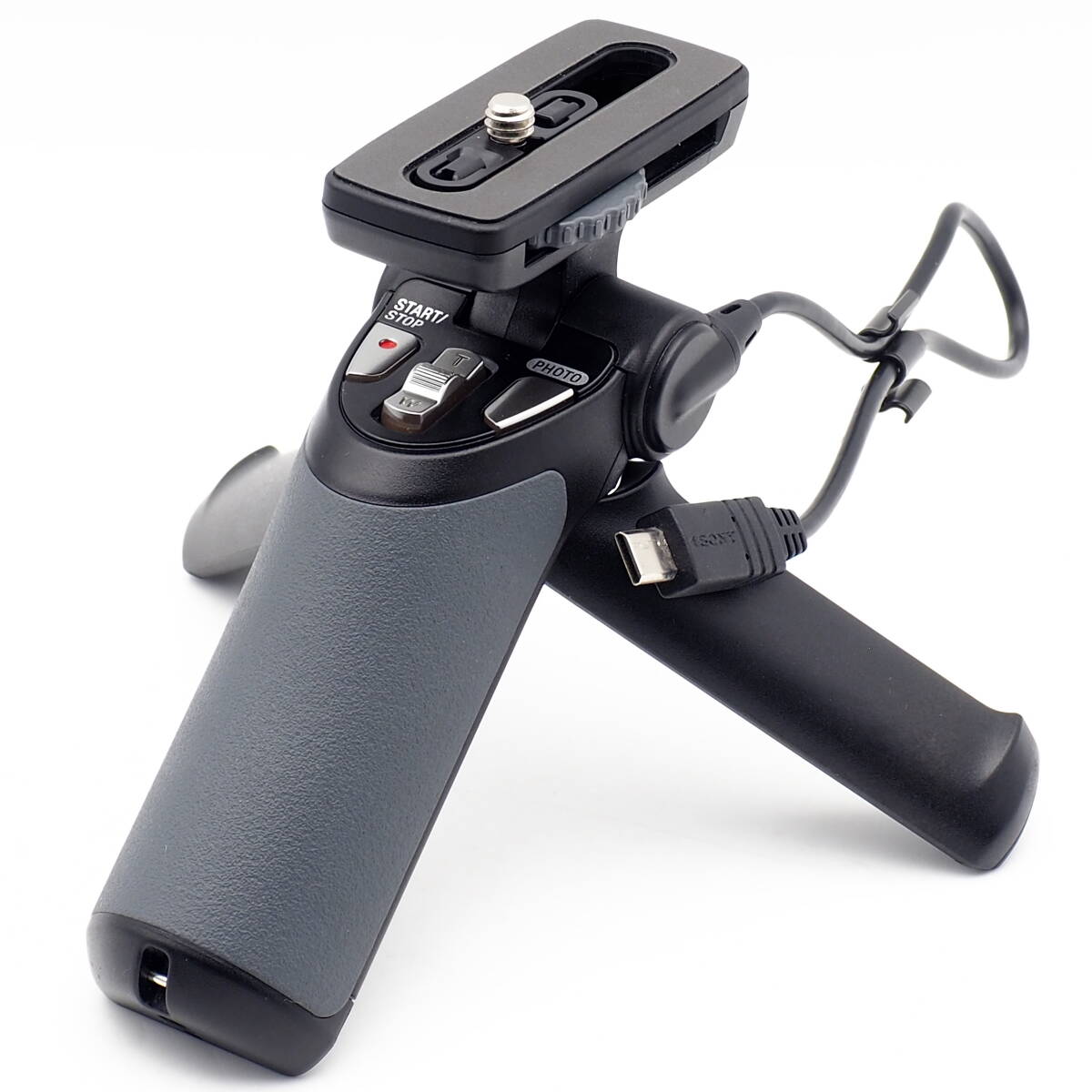SONY GP-VPT1 三脚機能付きシューティンググリップ ハンディカム/サイバーショット/αなど用 リモコングリップ マルチ端子ケーブル搭載拍卖