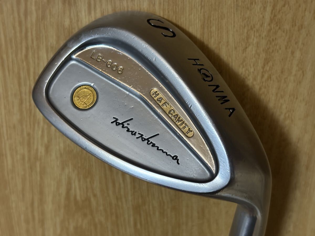 金モグラ HONMA LB-606 SW H&F CAVITY NEW SUPER FERRITE CARBON 4S ★★★★ R-1 ホンマ 拍卖