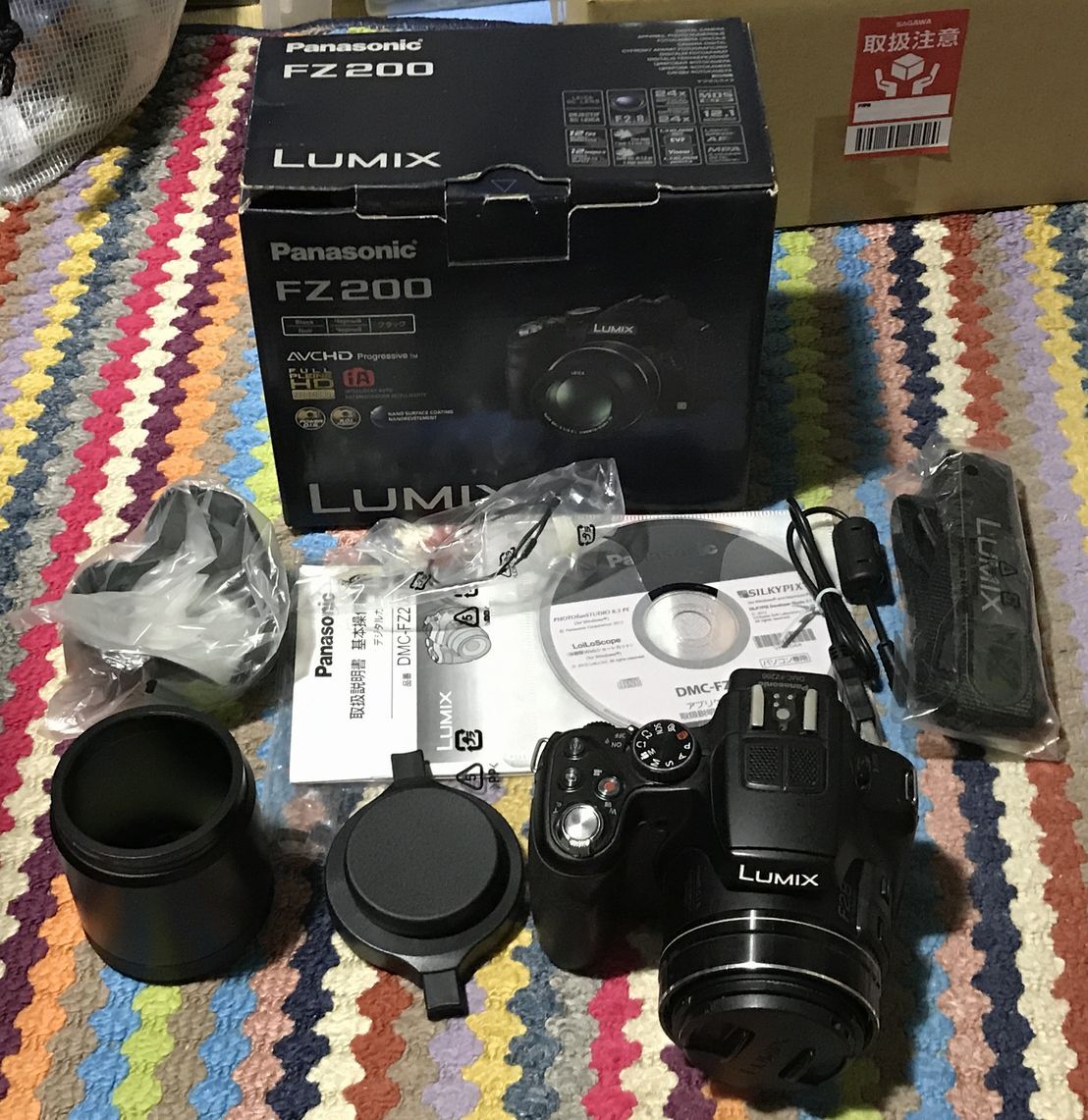 Panasonic LUMIX DMC-FZ200 デジタルカメラ ジャンク扱い拍卖