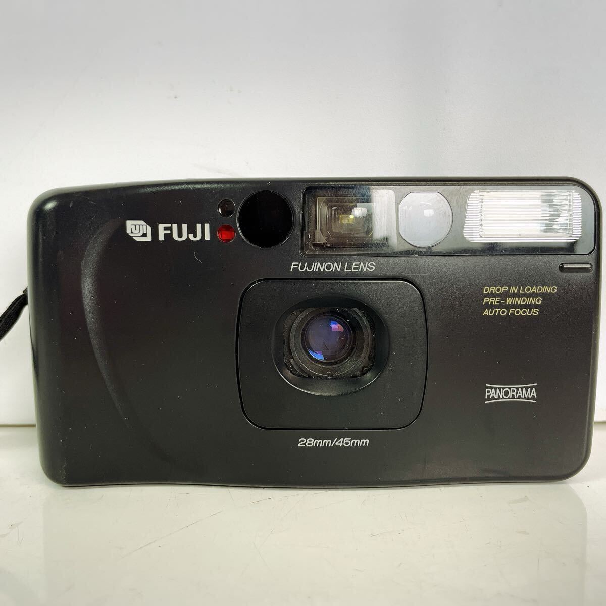 802(ジャンク品) 富士フィルム コンパクトフィルムカメラ CARDIA Travel mini DUAL-P FUJI フィルムカメラ 現状品拍卖