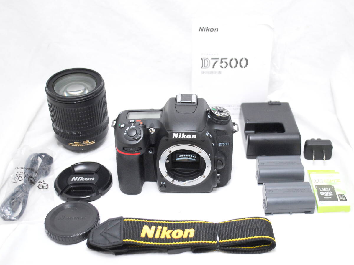 【超美品・豪華セット】Nikon ニコン D7500 AF-S DX NIKKOR 18-135mm拍卖
