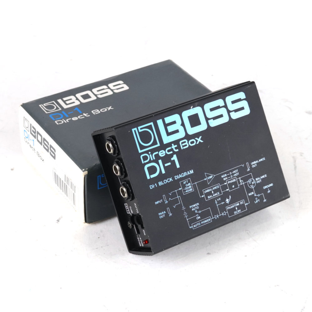 中古 ダイレクトボックス DIボックス BOSS DI-1 Direct Box D.Iボックス拍卖