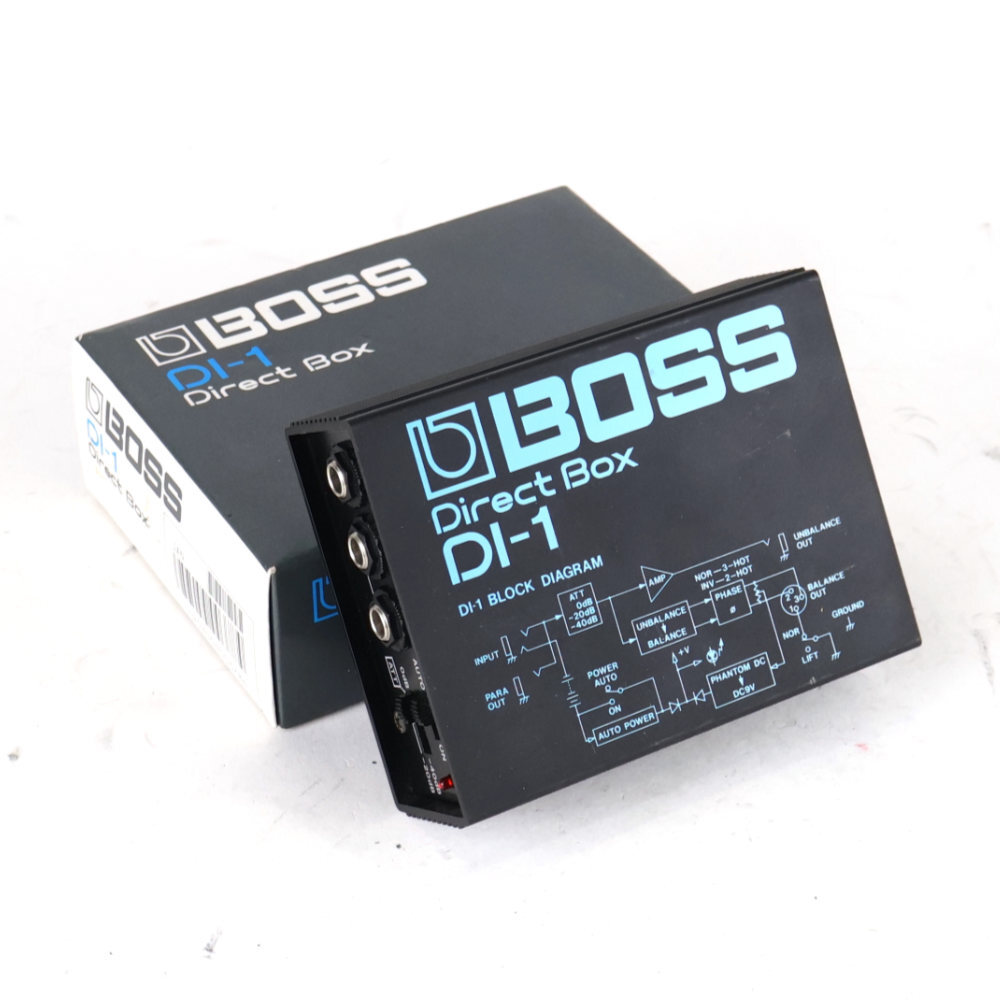 中古 ダイレクトボックス DIボックス BOSS DI-1 Direct Box D.Iボックス拍卖
