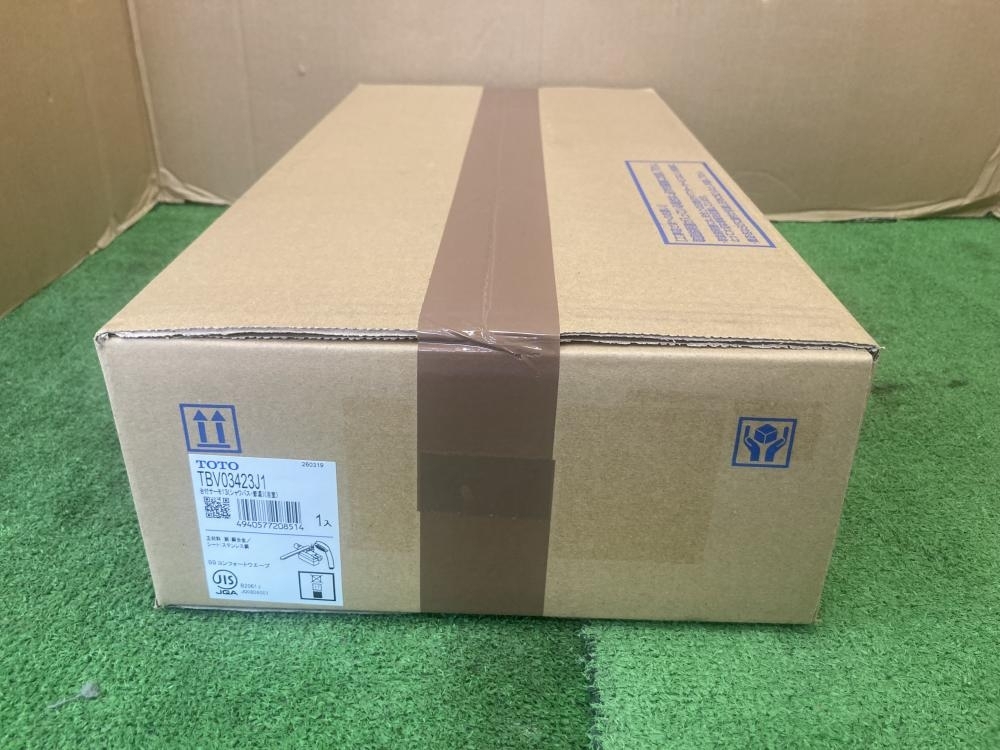 005▽未使用品▽TOTO 台付サーモスタットシャワー混合栓 TBV03423J1拍卖