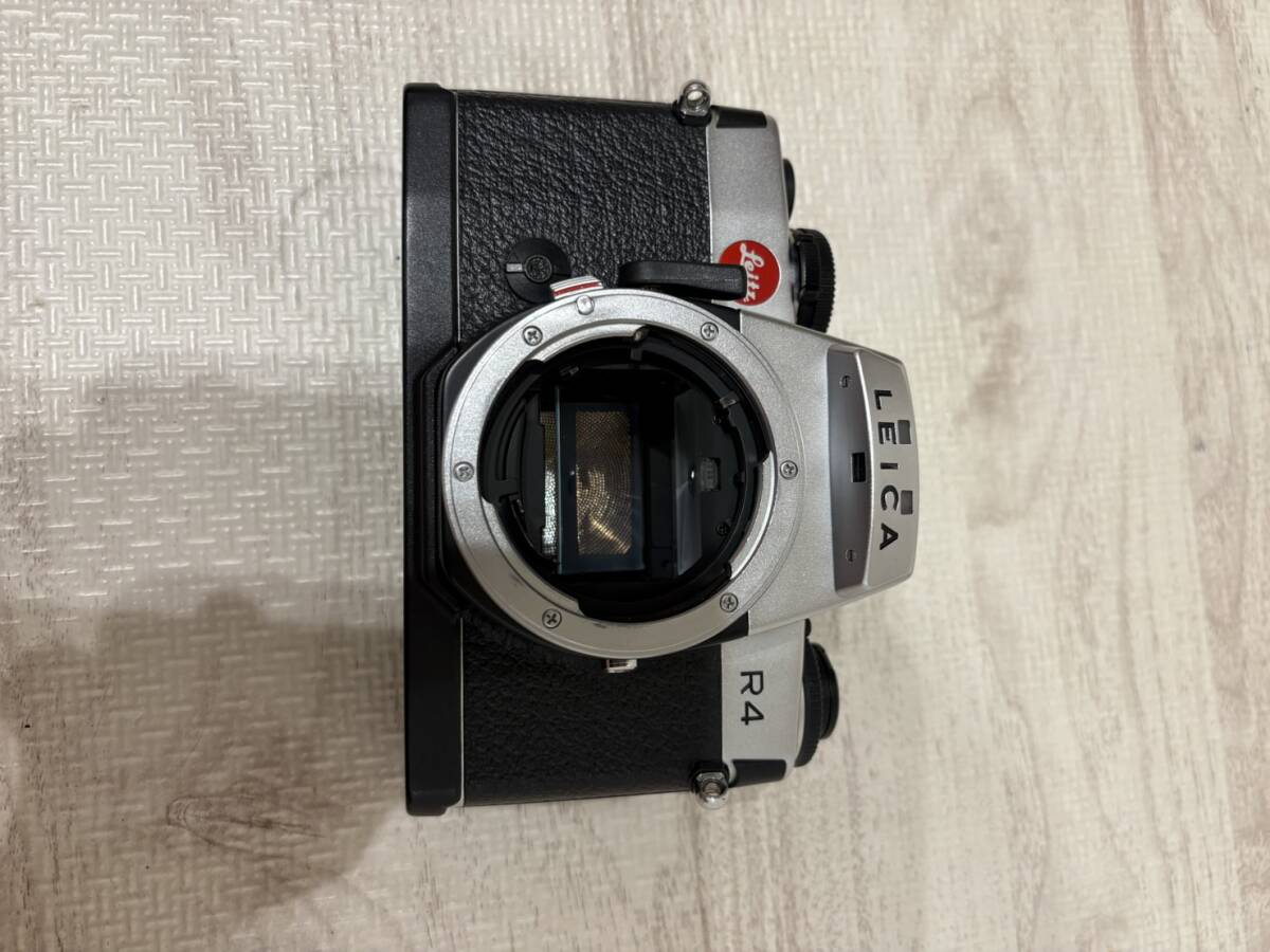 【動作未確認・現状品】Leica R4 シルバー ライカ 一眼レフ フィルムカメラ ボディ ドイツ製 1円〜 売り切り拍卖