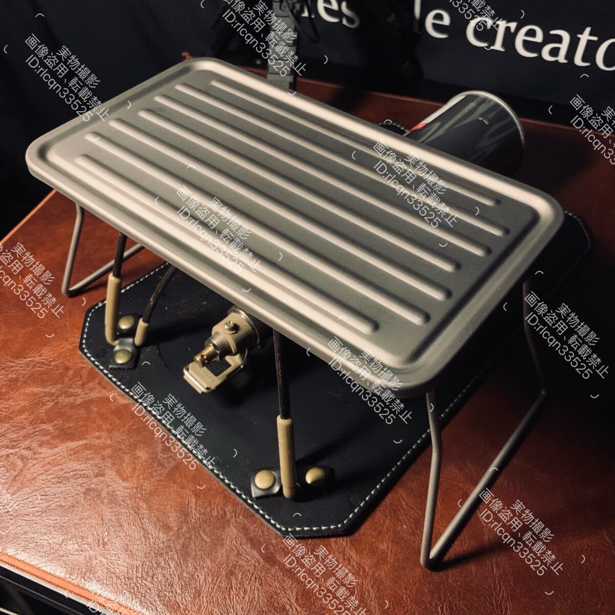 チタン製 超軽量 ローテーブル 折りたたみ 一人用焼肉プレート グリルプレート 鉄板 キャンプ用品 アウトドア 登山拍卖