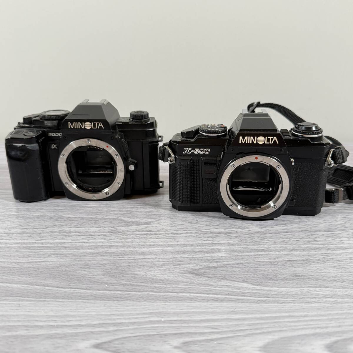 ジャンク 動作未確認 ミノルタ MINOLTA α9000 X-500 ブラック フィルムカメラ 一眼レフ オートフォーカス マニュアルフォーカス拍卖