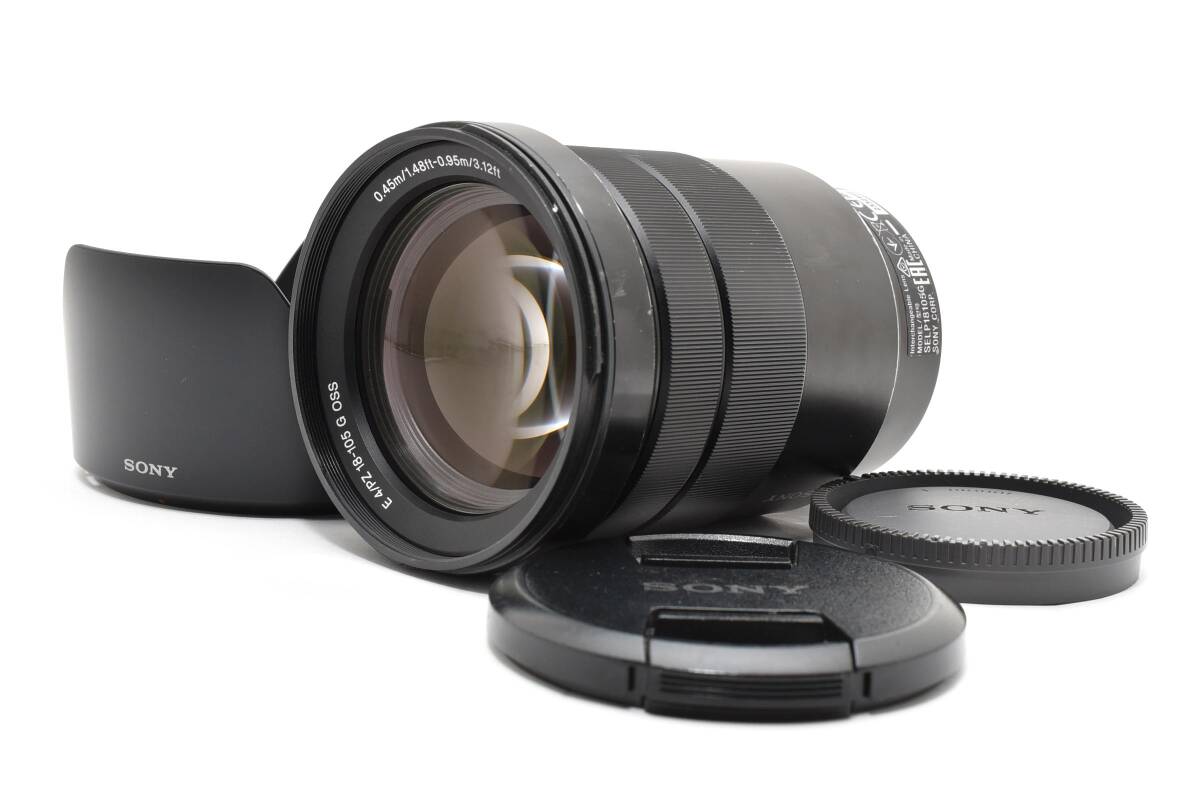 ★光学極上美品★ SONY ソニー E PZ 18-105mm F4 G OSS SELP18105G ミラーレス用 AFレンズ 動作確認済拍卖