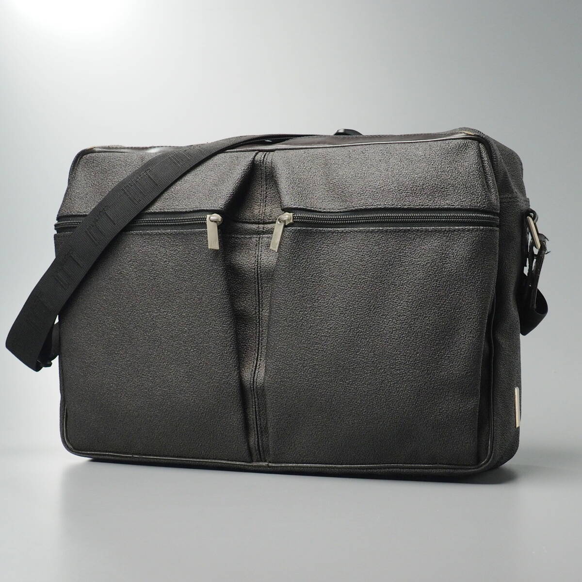 TK4666//*ダンヒル/dunhill*ショルダーバッグ/クロスボディバッグ/ビジネスショルダー/斜め掛け/鞄/グレー拍卖